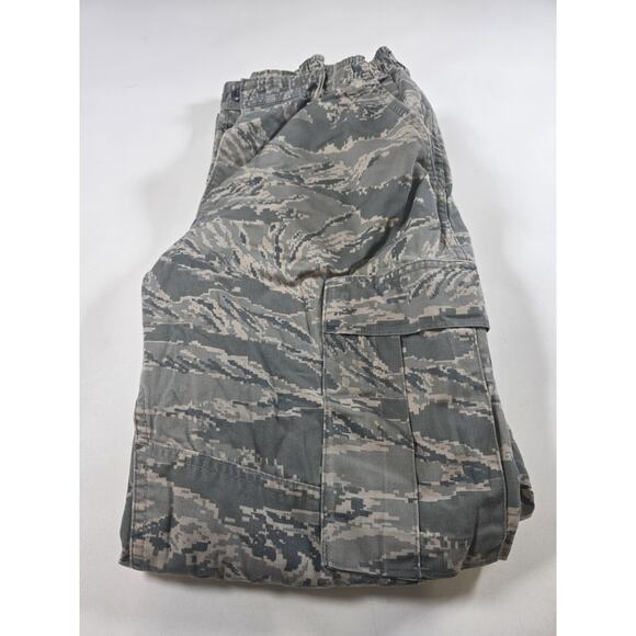 Digital Camo Pants Womens 14S Military Cargo Utility Trousers USAF US Air Force - Picture 1 of 3